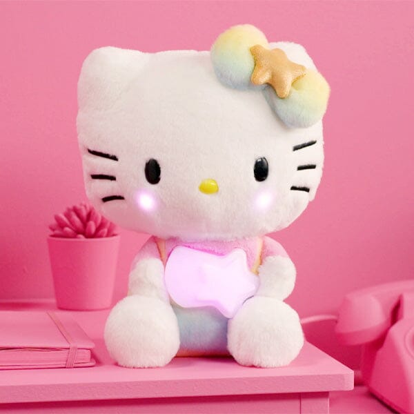 Sanrio Hello Kitty 10" Light-Up Rainbow Plush