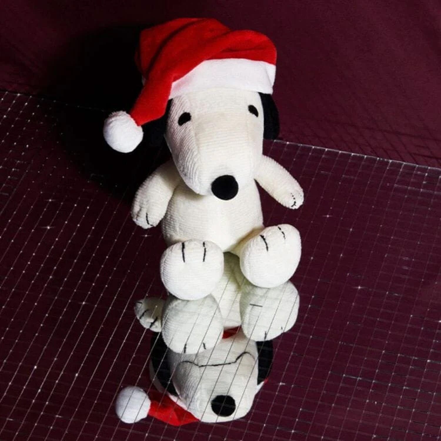 Snoopy Cuddle Pillow w/ Santa Hat Simple Exclusive 