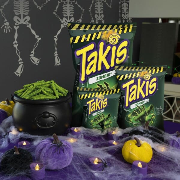 Takis Zombie Rolled Tortilla Chips (3.25oz) | Limited Edition Simple Takis 