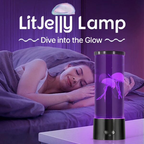 LitJelly: Jellyfish Lamp Preorder magazineracksdirect 