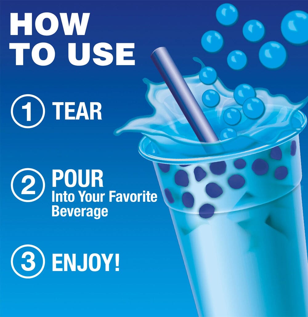 BobaVida: Popping Boba Pouch (3oz) Multiple Flavors Simple BobaVida 