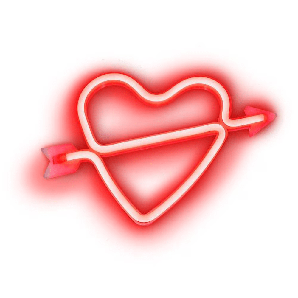 Illumina: Cupid Bow Neon Light Sign Simple Exclusive 