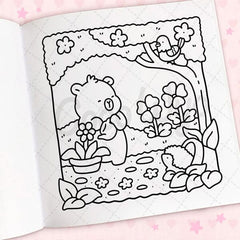 Cozy Cuties: Cute & Comfy Coloring Book for Adults and Kids by Coco Wyo Simple Coco Wyo 