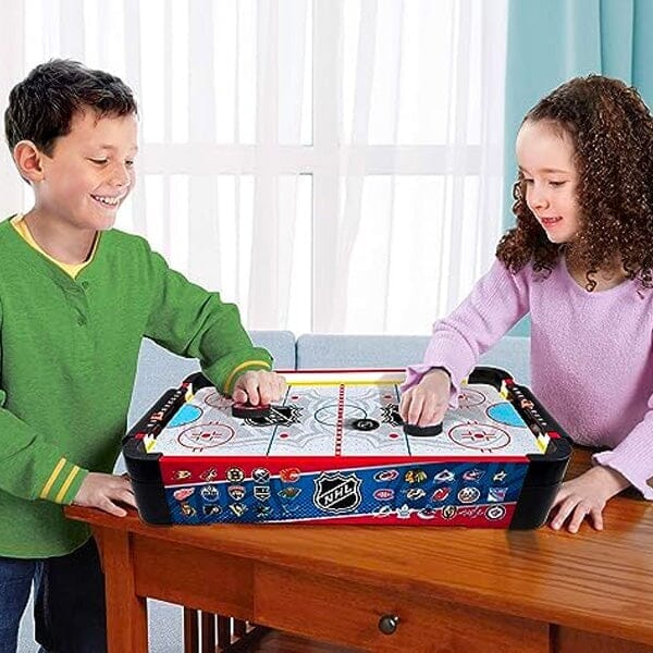 NHL Tabletop Air Hockey Table | All 31 Teams Included! Simple magazineracksdirect 