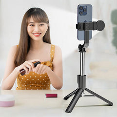 ExtendPro Plus: 3-in-1 Selfie Stick w/ Tripod & Light Simple Exclusive 