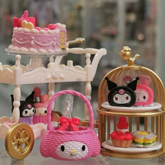 Re-ment Sanrio: My Melody & Kuromi Sweet Tea Party Blind Box (1pc) Simple Hello Kitty 