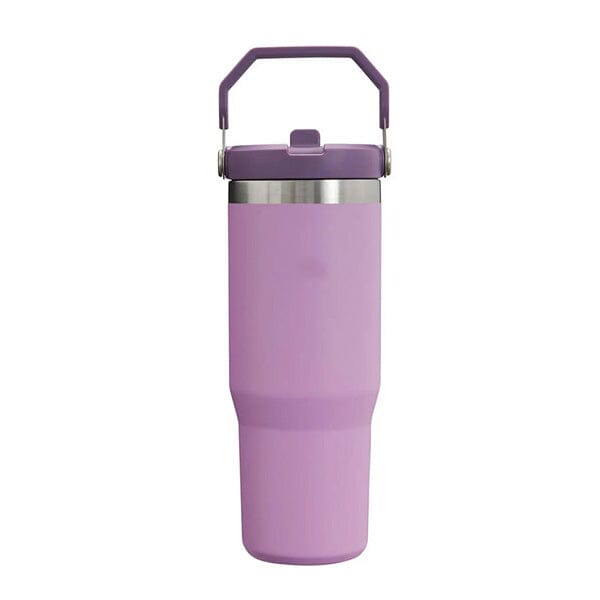 Hydri Ease 30oz Insulated Cup w/ Flip Straw (Multiple Colors) Simple Exclusive Lilac 