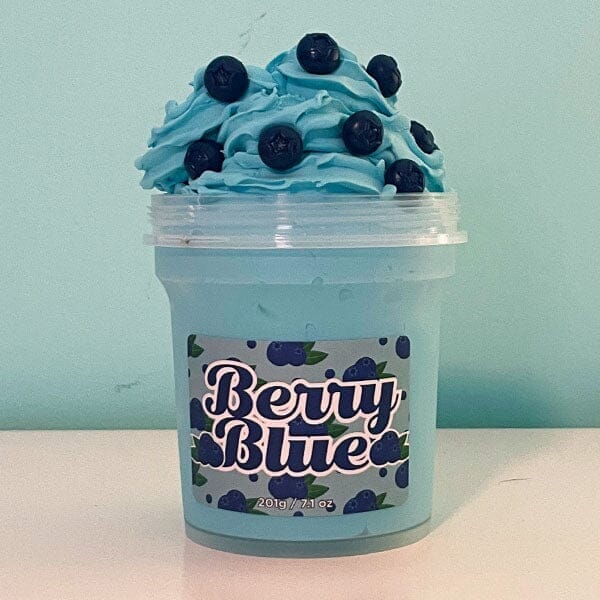 Add A 7.1oz Tub Of Berry Blue LIT Slime & Save Simple magazineracksdirect 