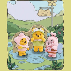 MINISO x Disney: Winnie The Pooh Heart Garden Series Collectible Figurine Blind Box (1pc) Simple MINISO 
