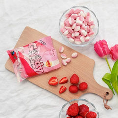 BUB's Godis: Sour Strawberry Vanilla Goody Ovals (90g) Simple magazineracksdirect 