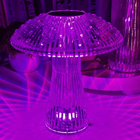 Mushroom Kaleidoglow Crystal Lamp With Remote