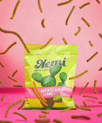 Nemi Cactus Crunchy Sticks - Mexican Lime Simple Nemi 