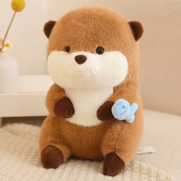 Otter Plush Toy Simple magazineracksdirect 