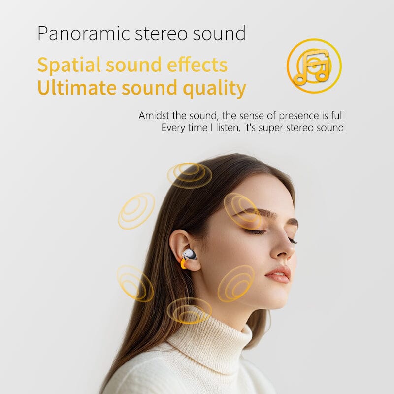 SonicVibes: Bone Conduction LightUp Earbuds Simple SonicVibes 