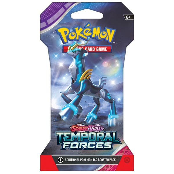 Pokmon TCG: Scarlet & Violet Temporal Forces | Assorted Sleeved Boost Showcase Pokmon TCG: Scarlet & Violet Temporal Forces | Assorted Sleeved Boost Showcase