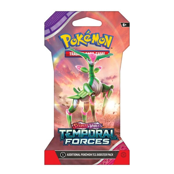 Pokmon TCG: Scarlet & Violet Temporal Forces | Assorted Sleeved Boost Showcase Pokmon TCG: Scarlet & Violet Temporal Forces | Assorted Sleeved Boost Showcase