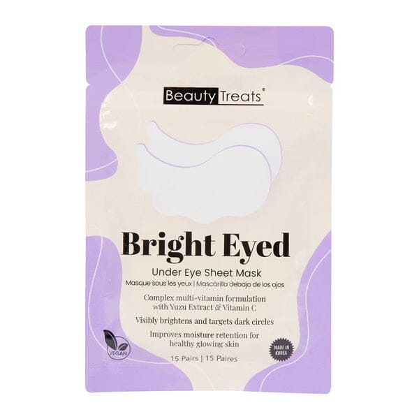 Beauty Treats: Bright Eyed Under Eye Sheet Mask (15 Pairs) Simple magazineracksdirect 