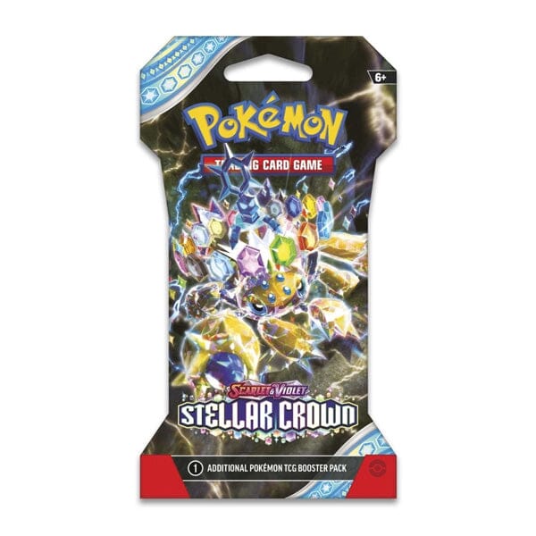 Pokémon TCG: Scarlet & Violet Stellar Crown | Assorted Sleeved Booster Pack