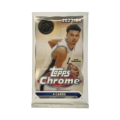 Topps Chrome NBA Trading Card Pack 2023-24 Simple Topps 