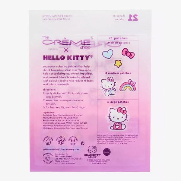 Hello Kitty x The Crème Shop Over-Makeup Blemish Patches