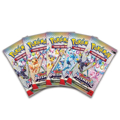 Pokémon TCG: Scarlet & Violet Prismatic Evolutions Factory Sealed Booster Box (6 Packs) Simple Pokémon 