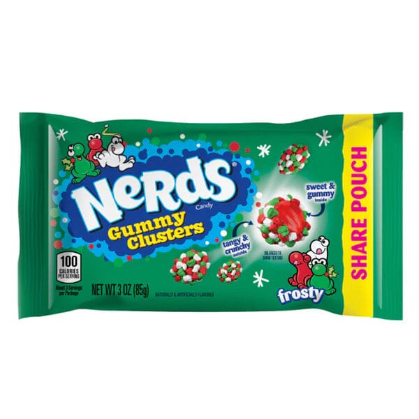 Nerds Candy Frosty Holiday Clusters (3oz)