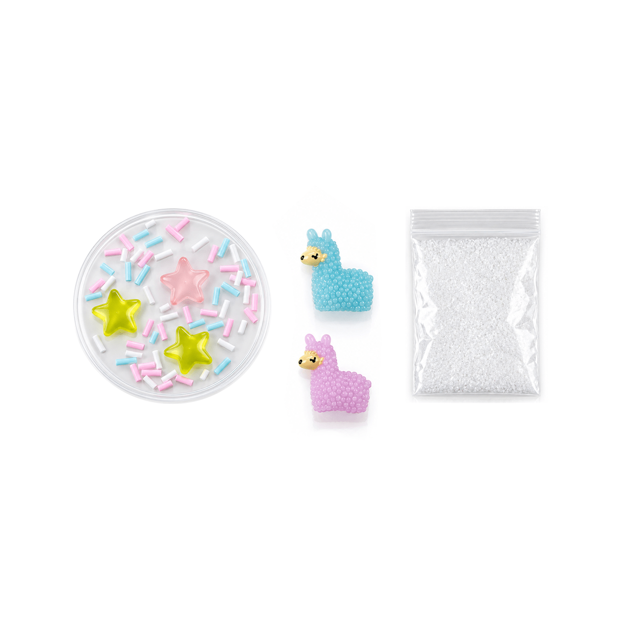 LIT Slime Animal Charms Collection Scented Slime Jar (7.1oz) Alpaca Party Simple LIT Slime 