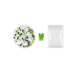 LIT Slime Animal Charms Collection Scented Slime Jar (7.1oz) Minty Frog Simple LIT Slime 