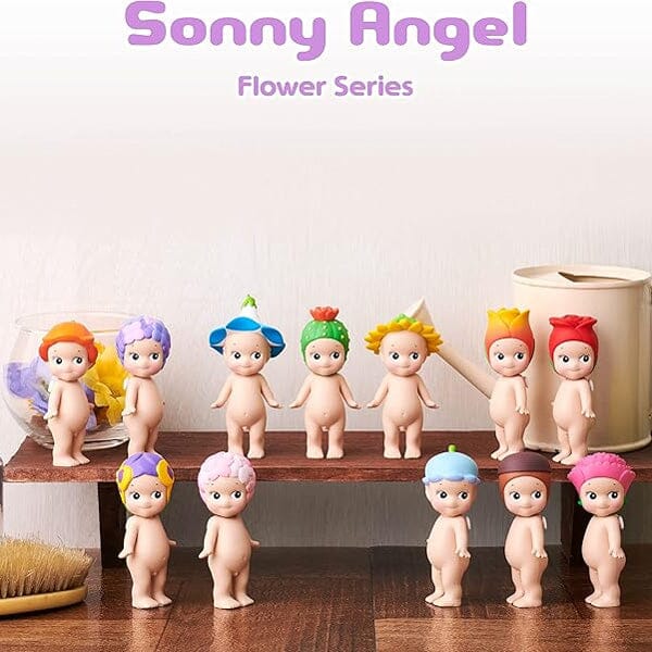 Sonny Angels Collectable Mini Cherub Figurines Flower Series | Ships Assorted (1PC) Simple Sonny Angels 