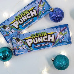 Sour Punch Arctic Straws (3.2oz) Showcase 