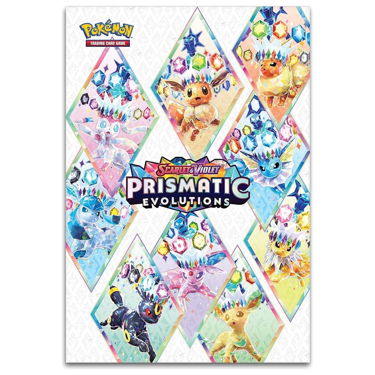 Pokémon TCG: Scarlet & Violet Prismatic Evolutions Poster Collection Simple Pokémon 