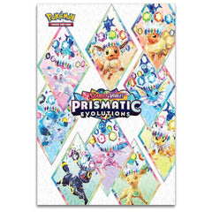 Pokémon TCG: Scarlet & Violet Prismatic Evolutions Poster Collection Simple Pokémon 