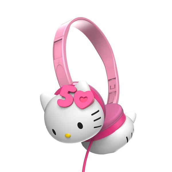 Hello Kitty Sanrio 50th Anniversary Squishy Wired Headphones "Showcase Exclusive"