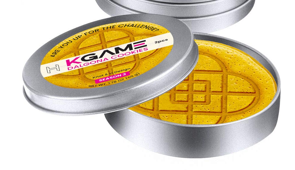 KGAME Dalgona Cookie Tin Season 3 #DalgonaChallenge Simple Exclusive 