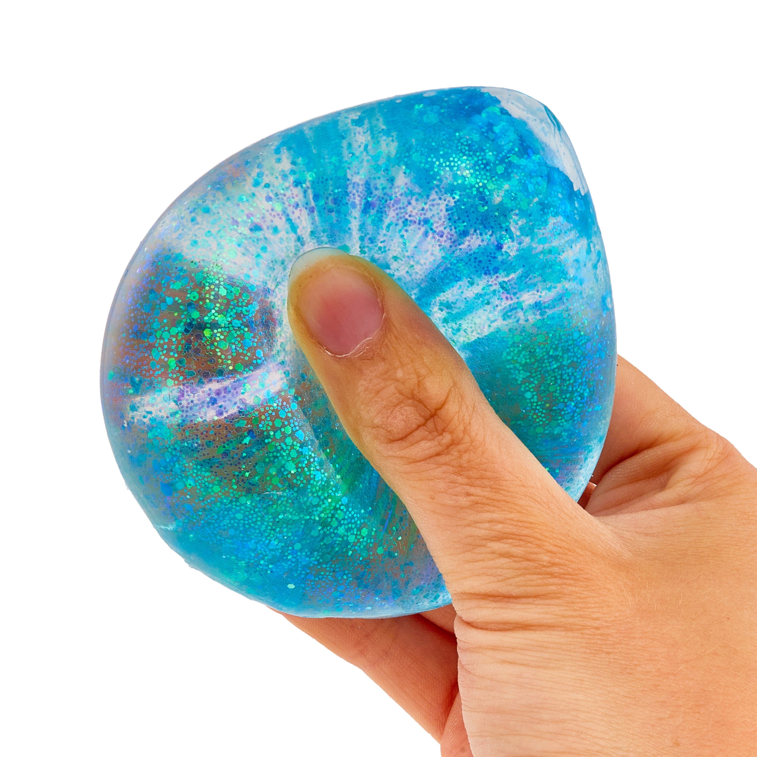 Sensory Toy Box: Squishy Glitter Dream Drops Stress Relief Fidget Toy (1pc) Simple Exclusive 