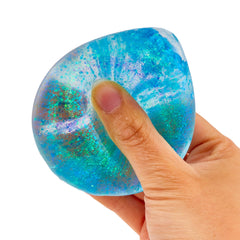 Sensory Toy Box: Squishy Glitter Dream Drops Stress Relief Fidget Toy (1pc) Simple Exclusive 