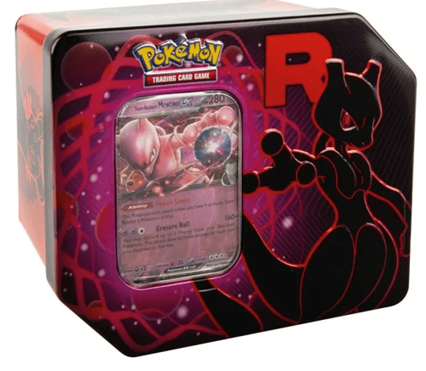 Pokémon TCG: Team Rocket Tin - Assorted Styles Simple Pokémon 