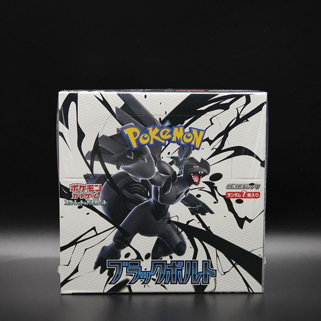 Pokmon TCG Japan: Scarlet & Violet Black Bolt Factory Sealed Booster Showcase Pokmon TCG Japan: Scarlet & Violet Black Bolt Factory Sealed Booster Showcase
