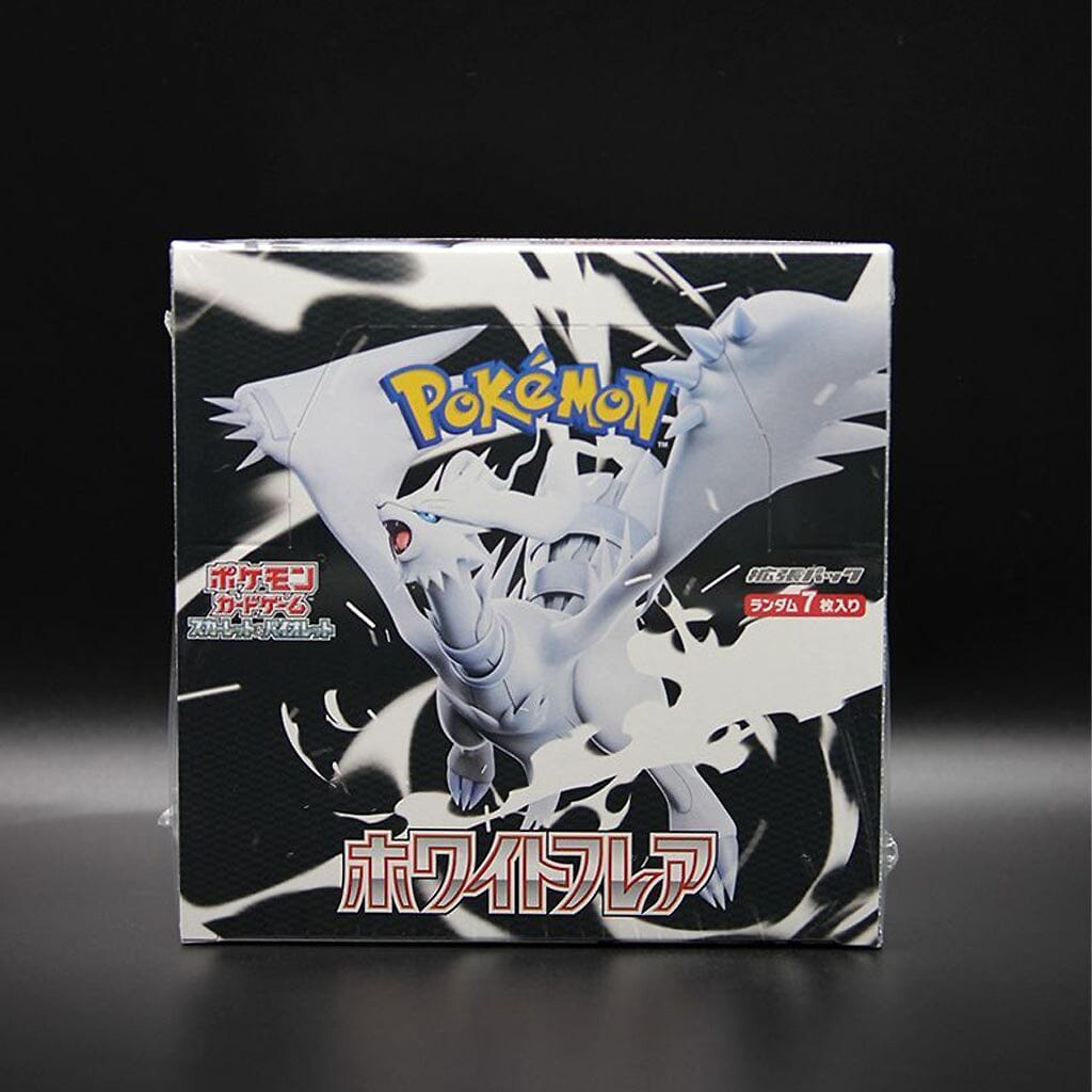 Pokémon TCG Japan: Scarlet & Violet White Flare Factory Sealed Booster Box (20 Packs) Simple Pokémon 