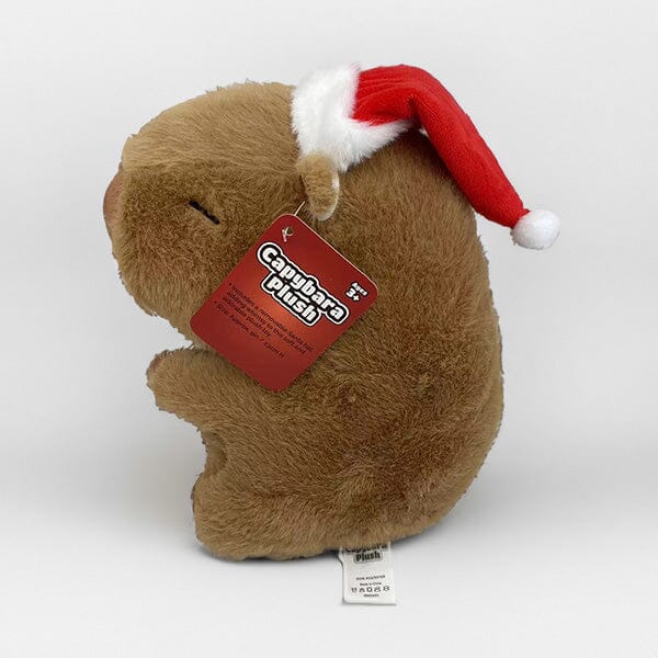 Capybara 9" Plush Toy w/ Santa Hat Preorder Exclusive 