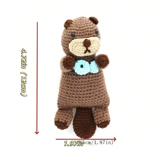 Otter Crochet Plush Toy Simple Exclusive 