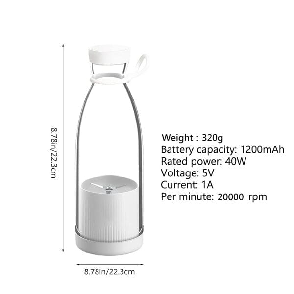 blendilla portable blender bottle