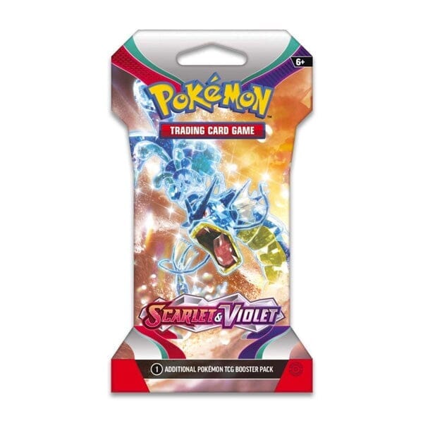 Pokmon TCG: Scarlet & Violet Booster Sleeve | Ships Assorted Showcase Pokmon TCG: Scarlet & Violet Booster Sleeve | Ships Assorted Showcase