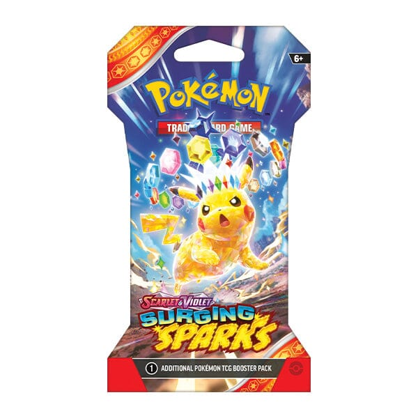 Pokémon TCG: Scarlet & Violet—Surging Sparks Sleeved Booster (Assorted) Simple Pokémon 