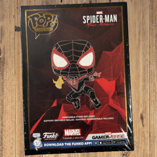 Funko Pop! Marvel Movie: Miles Morales as Spider Man Simple magazineracksdirect 