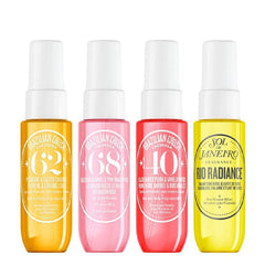 Sol De Janeiro Cheirosa Travel Hair & Body Fragrance Mists Set (4pc) Simple Sol De Janeiro 