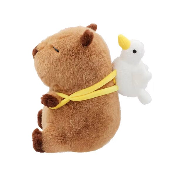 Capybara 9" Kawaii Plush w/ Backpack Squishy Pillow Toy (Multiple Styles) Preorder magazineracksdirect Goose Backpack 