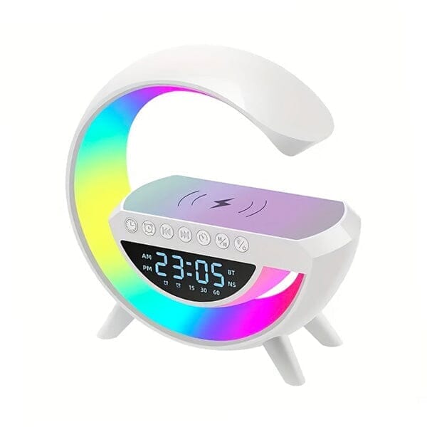 Sonic Vibes: 3-in-1 Triotunes Bluetooth Speaker w/ Charger & Digital Clock (Multiple Colors)