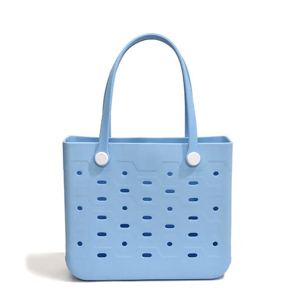 Sunzie Beach Bag: Waterproof Tote Bag (Multiple Colors) Simple Exclusive Blue 