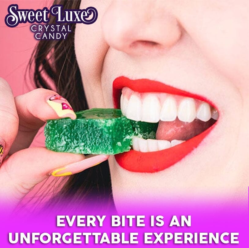 Sweet Luxe™ Crystal Candy - Multiple Flavors Simple magazineracksdirect 